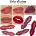 evpct Long Lasting Matte Velvet Lipstick Set - Mauve Nude Beige Brown Plum Purple Dark Ruby Red - Smudge Proof Lip Stick Pack for Women (5 Count) - Buy Online on GoSupps.com