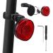 Hiullen Airtag bicycle bracket reflectors bike bracket for Airtag hidden for bicycle saddle post 22.4mm 27.2mm 28.6mm 31.8mm GPS theft protection for bicycle accessories