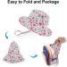 LACOFIA Toddler Baby Sun Hat | Wide Brim Bucket Hat for Kids 3-7 Years | Adjustable, Unisex Summer Beach Pool Hat - B-Rose - Buy Online on GoSupps.com