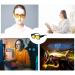 Blue Light Blocking Glasses for Men & Women - Stylish Oversized 99% Anti-Blue Light Gaming Glasses - Orange - Buy Online on GoSupps.com