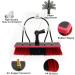 Window Cleaning Brush Equipment Glass Wall Clean 180 Rotating Brush -Headed Cleaning Cleaning Cleaning Brush Outdoor Window Glass Solar Plate 35 cm 9m/30 Feet 35cmbrushhead 6M/20FT - Buy Online on GoSupps.com