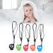 5 Piece Silicone Chewing Chains for Sensory Kids | Oral Motor Aids for Autism ADHD & Anxiety | Durable Necklaces - Buy Online on GoSupps.com