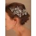 Deniferymakeup Bridal Hair Comb Bridal Hair Vine Crystals Bridal Wedding Hairpiece Wedding Hair Vine Pearl Hair Vine with Comb for Women and Girls (Style 5) - Buy Online on GoSupps.com
