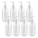 Topbathy 8 pieces pumping bags refillable Pump dispenser empty hand gel pump gel dispenser cleaning liquids bottle pump soap dispenser for shampoo lotion kitchen bathroom (500ml)