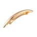 PPX Barrette Hair Clip Vintage Style Metal Alloy Gold Silver Tone for Women Girls (Gold)