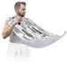 Beard Bib Apron Beard Bib Hair Catcher for Men Shaving and Trimming Non-Stick Waterproof Beard Cape Grooming Cloth Lovely Cat