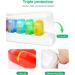 Shop XXL Large 7-Day Pill Organizer | Cute & Colorful Detachable Pill Box for Vitamins & Supplements | International Shipping Available - Buy Online on GoSupps.com