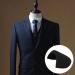 4 Pairs Set-in Shoulder Pads for Women Men Blazer Suit Coat Jacket - Sewing Foam Sponge Enhancers (2 Black + 2 White) - Buy Online on GoSupps.com