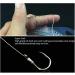 Mimilure 10LB-200LB Fishing line Wire Leader Vinyl Coated Stainless Steel Leader Wire 10 Meter with 12pcs Crimps Sleeves 200 LBS Test - Buy Online on GoSupps.com