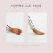 Aokitec Sable Kolinsky Nail Brush #18 - Professional Acrylic Brush for Nail Art | High-Quality Wood Handle Manicure Tool | Pink - Buy Online on GoSupps.com