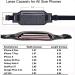 ANJ Outdoors Super Slim Water Resistant Money Belt | Expandable Running Belt for Women and Men | Holds Cell Phones, Cards, and Money | Ideal Waist Bag for Travel, Sports, and Yoga - Black - Buy Online on GoSupps.com