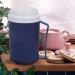 Fakeface Senior Thermal Mug - Insulating Snack Cup with Lid & Handle for Safe Drinking Parkinson's Aids & Elderly Care - Buy Online on GoSupps.com