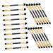 SKISUNO 20pcs Double Ended Eyeshadow Brush Eye Makeup Tool Precision Eyeshadow Brush Makeup Brush for Women Makeup Eye Brush Small Eyeshadow Brush Eye Brush for Eyeshadow Eye Makeup Brush