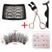 Reusable Magnetic False Eyelashes Kit with Applicator - Lightweight and Natural Looking Accent Lashes for Easy Wear (4 Pair Set) - Buy Online on GoSupps.com