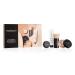 bareMinerals Original Get Started Kit 4 Piece Mini Mineral Makeup Includes Original Loose Foundation Face Primer Setting Powder Brush Travel Sizes Must-Have Kit Vegan Medium Beige 12