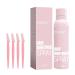 Hair Identifier Spray for Face Shaving Face Hair Identifier Spray for Dermaplaning Effective Foam Hair Removal Spray - Skin Dermaplaning Spray for Face for Women Gifts Y mark + bla-de