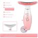 Foreverlily Red Light Therapy Face Massager & Neck Lift Device - Anti-Aging LED Photon Skin Tightening Machine (3 LED Pink) - Buy Online on GoSupps.com