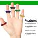 24 Pcs Acupressure Rings - Noiseless Sensory Finger Massage Rings for Adults & Teens | 6 Colors - Buy Online on GoSupps.com