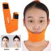 Facial Slimming Mask Face Bandage Nylon And Polyester for Face Care Thin Neck Facelift Double Chin for Women(Orange) - Buy Online on GoSupps.com