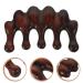 Minkissy Wooden Scalp Massage Devices - 2-Piece Set for Hair Growth & Relaxation | Natural Wood Comb & Scalp Stimulator for Women - Buy Online on GoSupps.com