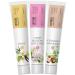 UMIDO 3 piece Set Hand Lotion Set 45 ml |1x vanilla |1x Cherry Blossom & Rice Milk |1x coriander & shea butter |Hand cream |Care cream |Hand care |Hand cream set