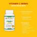 Zaytun Halal Vitamin C 500mg Tablets with Rose Hips | Immune Support & Antioxidant | Vegan & Gluten-Free | 2 Months Supply - Buy Online on GoSupps.com