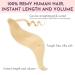 Maxfull Bleach Blonde Remy Human Tape In Hair Extensions - 16 Inch, 50g (20pcs) - Ideal for Thin Fine Hair - Buy Online on GoSupps.com