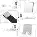 Alipis 2pcs Glass Door Hook Wall Hangers for Clothes Over The Door Coat Hooks Bathroom Door Hook Hanging 18X4.2X3.5CMx2pcs - Buy Online on GoSupps.com