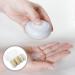 COHEALI 1 Set Travel Bottle Travel Size Makeup Sub Bottling Travel Essentials Toiletries Airless Pump Jar Travel Soap Bottle Travel Containers for Toiletries Lotion Pp Storage Bottle White - Buy Online on GoSupps.com