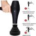 Portable Travel Hair Diffuser & Airflow Concentrator - Black, Ideal for Curly or Wavy Hair Styling - Buy Online on GoSupps.com