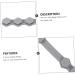 Clispeed 10pc Adjustable Mason Hook Mouthpiece Hanger - Ear Hook Mask Band & Earrings - Gray Clothes Bracket - Anti-Strangulation Ear Protector - Buy Online on GoSupps.com