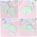 Mikinona 2 Pairs Gel Socks Sprouts Clips Dry Feet Socks Lotion Socks Heels for Men Foot Heel Sleeves for Cracked Heels Heel Socks Men Sock Spa Socks Ankle Socks Toeless Socks - Buy Online on GoSupps.com