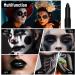 Eye Black Stick for Sports Black Lipstick Eyeshadow Body Face Painting Colours Black Creamy Sticks for Football Baseball Softball and Halloween Party Makeup (# 2PCS) - Buy Online on GoSupps.com