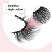 Arison 3D Mink False Eyelashes - Handmade Wispy Strips for Soft, Dramatic Natural Look - Reusable Silk Lashes for Women Makeup - 1 Pair (3D661) - Buy Online on GoSupps.com