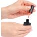 Flacons de Vernis Ongles Rechargeables 10 Pcs 15 Ml en Verre Mat Noir Pinceau Long Contenants Cosm tiques tanches pour Gel Ongles Usage Professionnel et Personnel - Buy Online on GoSupps.com