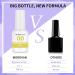 Morovan 2 in 1 Dip Powder Liquid Set - Base & Top Coat with Activator | Dipping Powder Nail Kit Starter | Fast Dry - No Lamp Needed - Buy Online on GoSupps.com