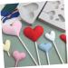 COLLBATH 2pcs Baking Mold/Cake Mold Lollipop Chocolate DIY Candy Mould Sucker Jelly Shaped Maker Fudge Heart Cake Mold Heart-Shaped Heart Silicone Lollipop molds White - Buy Online on GoSupps.com