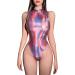 Shop Women's Shiny Ballet Suit - Long-Sleeved Metallic Dance Jersey & Jumpsuit | Stylish Gymnastics Dancewear in Silver & Pink - Buy Online on GoSupps.com