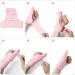 Adjustable Trigger Thumb Splint - Arthritis Pain Relief Brace for Sprains & Tendonitis - One Size Fits All - Comfortable Pink Support for Left & Right Hand - Buy Online on GoSupps.com
