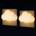 Annmore night light children socket with twilight sensor 2 pieces socket light cloud decoration children