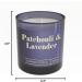 RAKLE Patchouli Lavender Scented Candle - 7.4 oz Premium Soy Wax | Perfect for Home Meditation & Aromatherapy - Buy Online on GoSupps.com