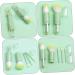 FRCOLOR 3 Sets telescopic makeup brush face powder brush kabuki beginner makeup brush eyebrow retractable blusher brush eye makeup brush multitools 4 in 1 lip brush artificial fiber Miss - Buy Online on GoSupps.com