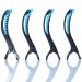 LCP Hairproducts 4 x Premium Penguin Hair Clip Sectioning Clip Hair Clip Black Blue