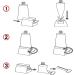 GHzzY Toothpaste Tube Squeezer - Bathroom Squeezer Tool for Squeezing Toothpaste Paint Tube Hair Dye and Hand Cream (3 Pack) - Buy Online on GoSupps.com