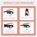 TOVINANNA Heated Eyelash Curler Multifunction Electric Eyelash Curler USB Rechargeable Electric Heating Eyelash Curler Achieving Natural Curl and Long Lasting Eyelashes for Women Make Up - Buy Online on GoSupps.com