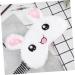FOMIYES 3 Pcs Travel Eye Mask Set | Plush Rabbit Eye Masks for Adults & Kids | Soft & Fluffy Eye Shades for Sleep & Relaxation - Buy Online on GoSupps.com