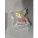 Silicone Pacifier Set for Babies Soft BPA-Free Knobbed Design Dustproof Cover 0-18 Months - Yellow & Pink - 2 Pack - Buy Online on GoSupps.com