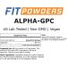Alpha GPC Powder Supplement (Alpha-GPC Choline Powder) with Scoop (25 Grams) 0.88 Ounce (Pack of 1) - Buy Online on GoSupps.com