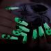 144 Pieces Halloween Glow in The Dark Press on Nails - Luminous Coffin Nails with Glue | Spider Web Design for Women & Girls - Perfect for Halloween Party Decor - Buy Online on GoSupps.com