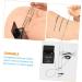 Beavorty eyebrow ink make up kits thread kit brow map line eyebrow measure tool cosmetic measuring line 4.6x1.8x7.5cm Black - Buy Online on GoSupps.com